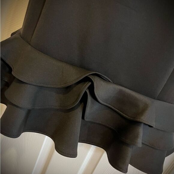 Donna Ricco Ruffle-Hem Sheath Dress - Picture 2 of 5